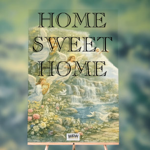 Acryl-Schild Home Sweet Home Acrylschild