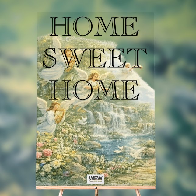 Acryl-Schild Home Sweet Home Acrylschild (Neutral)