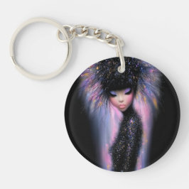Acryl-Schlüsselanhänger Cosmic Diva Stellar Glow Schlüsselanhänger