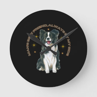 Acryl-Schlüsselanhänger Runde Wanduhr