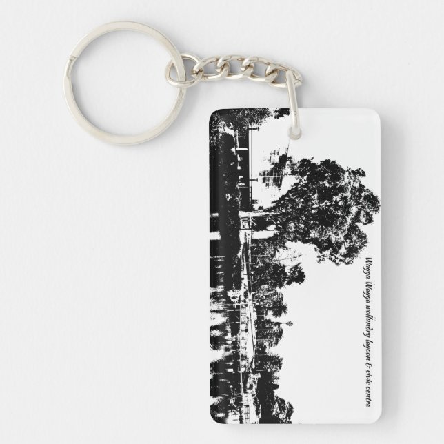 Acryl-Schlüsselanhänger Schlüsselanhänger (Vorderseite)