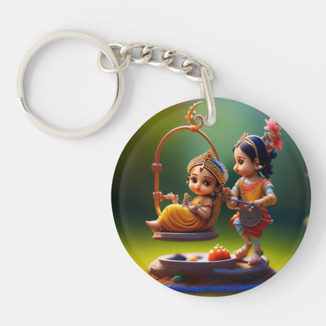 Acryl-Schlüsselanhänger Schlüsselanhänger (Vorderseite)