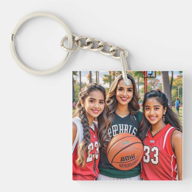 Acryl-Schlüsselanhänger Schlüsselanhänger (Vorderseite)