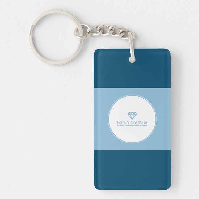 Acryl-Schlüsselanhänger Schlüsselanhänger (Vorderseite)