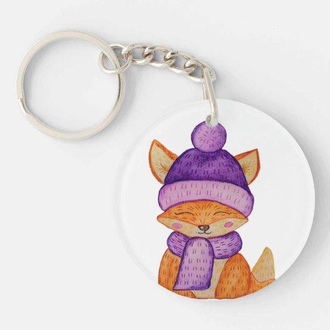 Acryl-Schlüsselanhänger Schlüsselanhänger (Vorderseite)