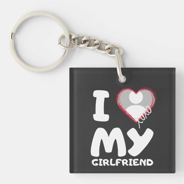 Acryl-Schlüsselanhänger Schlüsselanhänger (Vorderseite)