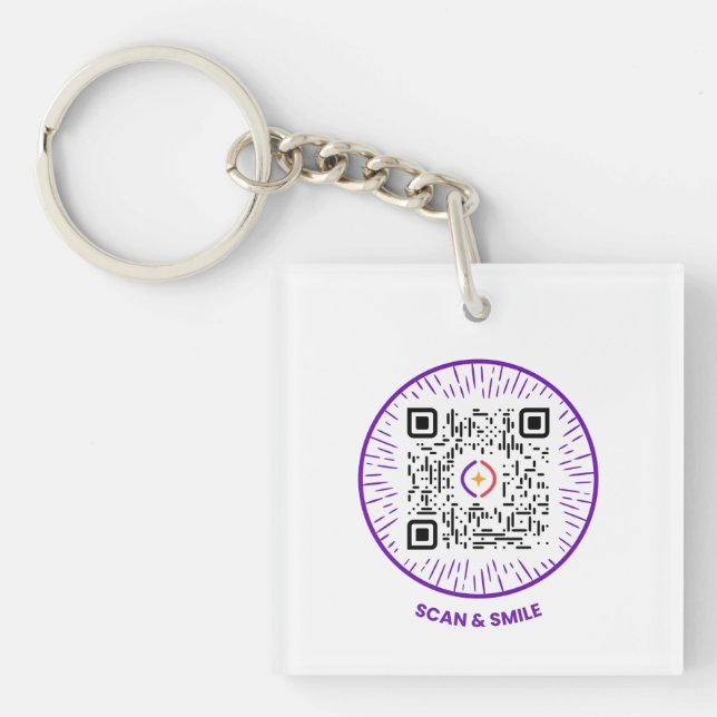 Acryl-Schlüsselanhänger Schlüsselanhänger (Vorderseite)