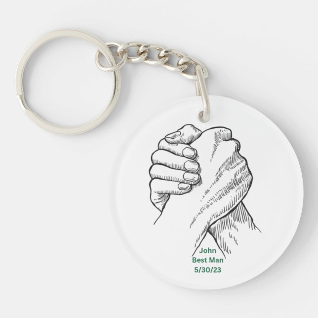 Acryl-Schlüsselanhänger Schlüsselanhänger (Vorderseite)