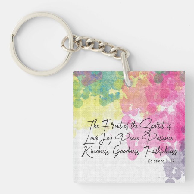 Acryl-Schlüsselanhänger Schlüsselanhänger (Vorderseite)