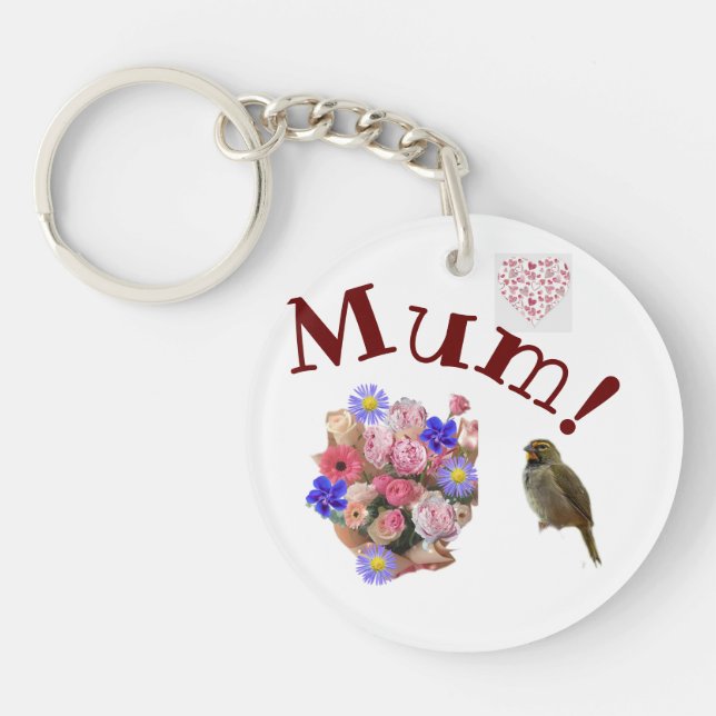 Acryl-Schlüsselanhänger Schlüsselanhänger (Vorderseite)