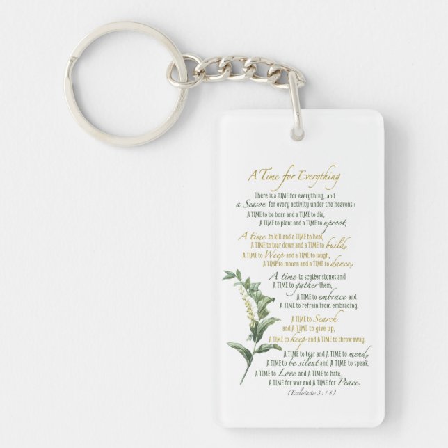 Acryl-Schlüsselanhänger Schlüsselanhänger (Vorderseite)