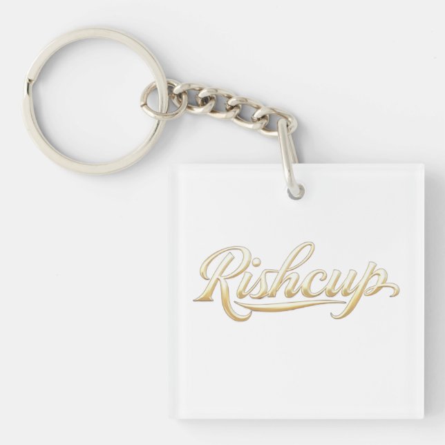 Acryl-Schlüsselanhänger Schlüsselanhänger (Vorderseite)