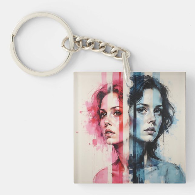 Acryl-Schlüsselanhänger Schlüsselanhänger (Vorderseite)