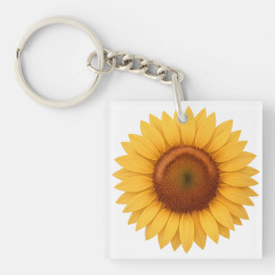 Acryl-Schlüsselanhänger - Sonnenblume Schlüsselanhänger