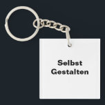 Acryl Schlüsselger Selbst Gestalten Schlüsselanhänger<br><div class="desc">Acryl Ō einfach selbst selbst gestalten Füge im Haneigenhofsfotografie und Texte hinzu.</div>