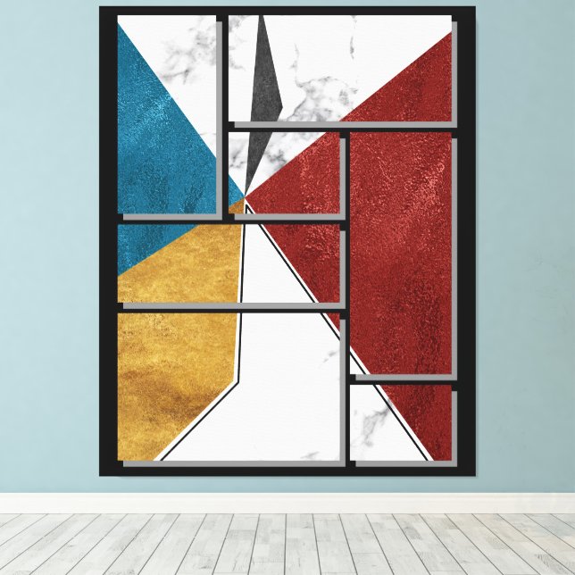 Acryl-Wandkunst Leinwanddruck (Insitu (Holzboden))