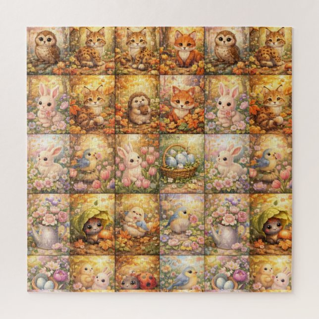 Acryl-Wandkunst Puzzle (Vertikal)