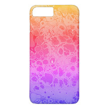 Acrylgießen auf die Leinwand.