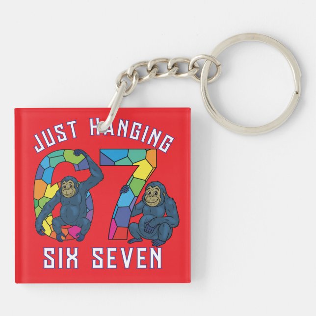 Acrylic Keychain Schlüsselanhänger (Rückseite)