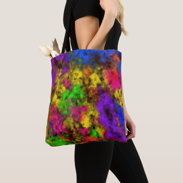 Acrylic Neon Colors Paint Splatter Splash Abstract (Von Nahem)