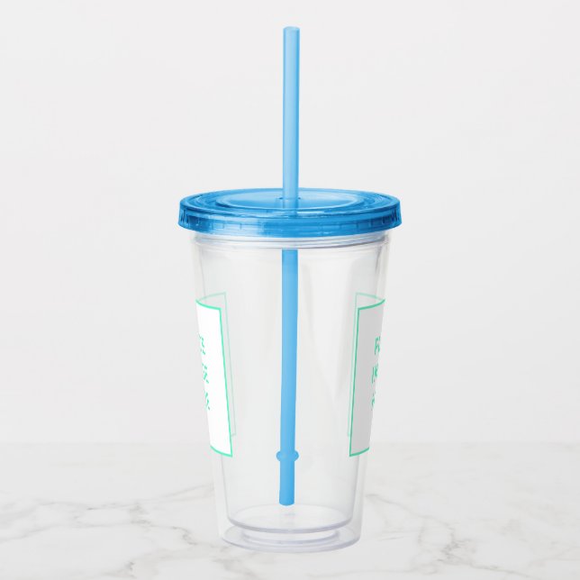 Acrylic Tumbler Acryltrinkbecher (Rechts)
