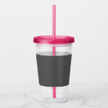 Acrylic Tumbler Acryltrinkbecher<br><div class="desc">This design is minimalist style which can be easily updated with your photo and text. If you need any help please contact me using the massage button below and I will be happy to help.</div>