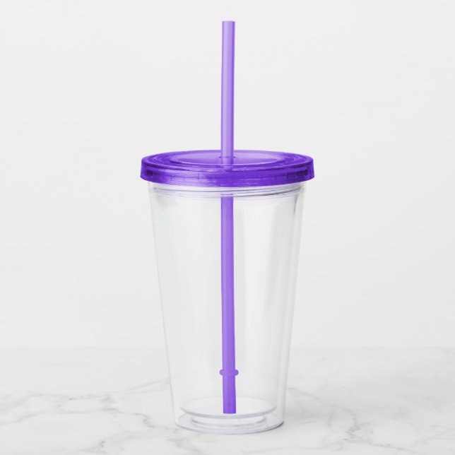 Acrylic Tumbler Acryltrinkbecher (Vorderseite)