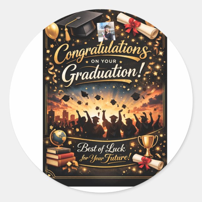 Acrylic Wall Art Runder Aufkleber (Vorderseite)