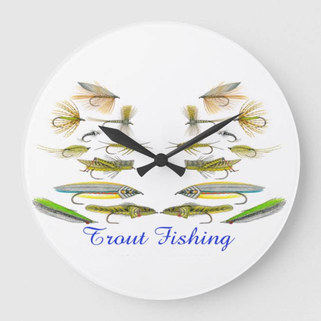 Acrylic Wall Clock Große Wanduhr (Vorderseite)