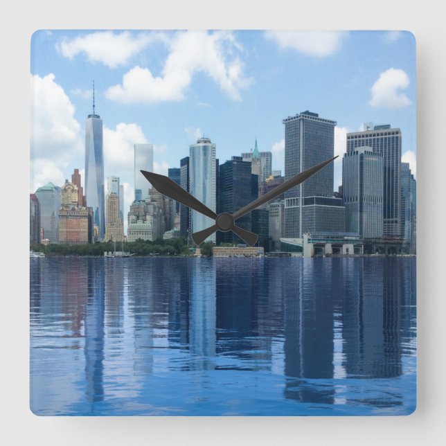 Acrylic Wall Clock Quadratische Wanduhr (Vorderseite)