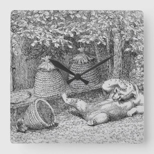 Acrylic Wall Clock Quadratische Wanduhr