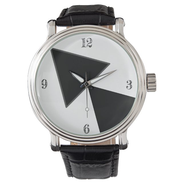 Acrylic Wall Clock Watch Armbanduhr (Vorderseite)
