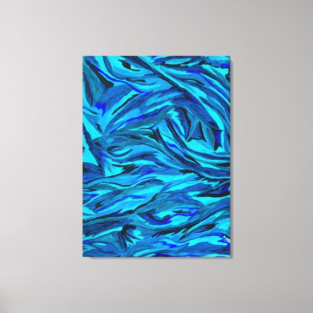 Acrylmalerei Leinwanddruck (Vorderseite)