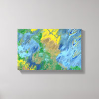 Acrylmalerei "Three Monsters"