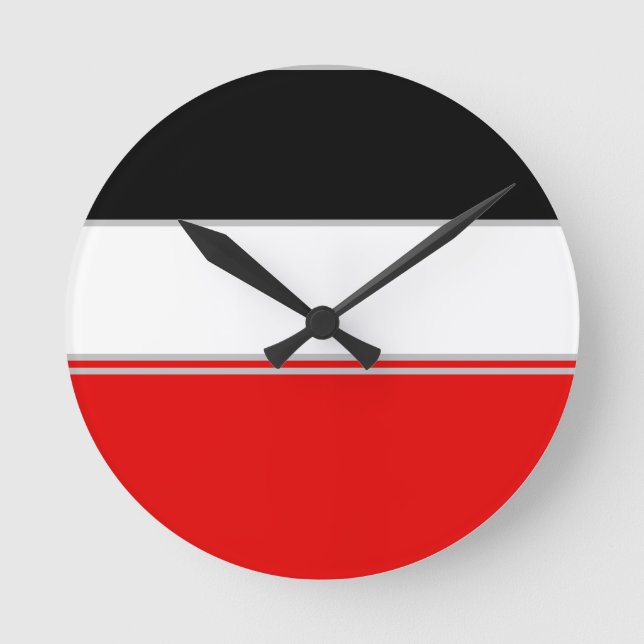 Acrylmauer EGYPT Runde Wanduhr (Vorderseite)