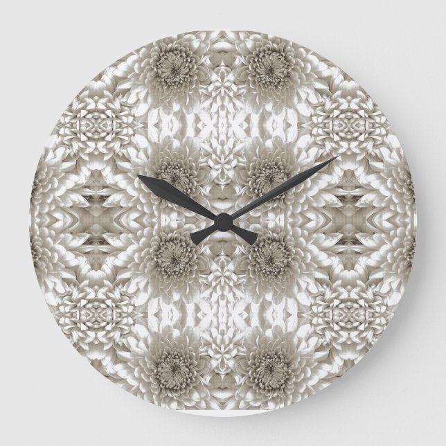 Acrylmauer Große Wanduhr (Vorderseite)