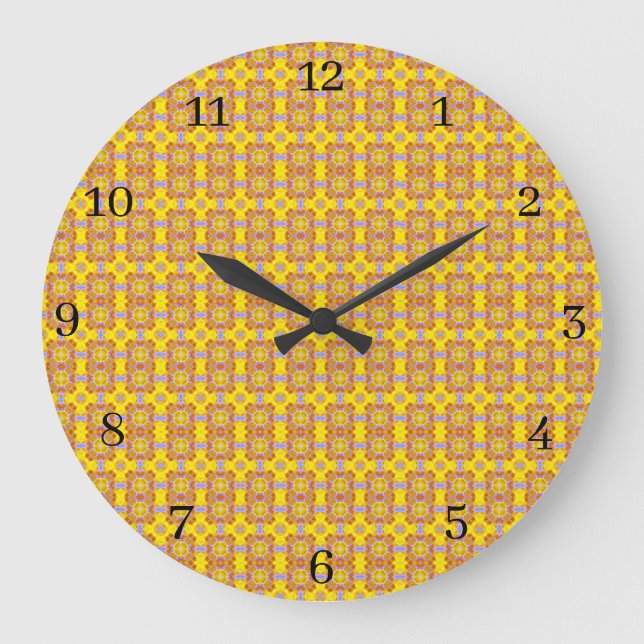 Acrylmauer Große Wanduhr (Vorderseite)