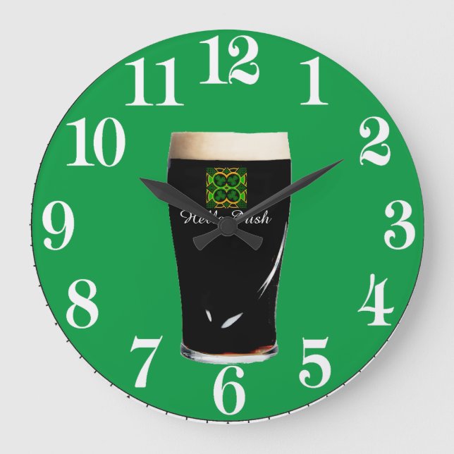 Acrylmauer Große Wanduhr (Vorderseite)