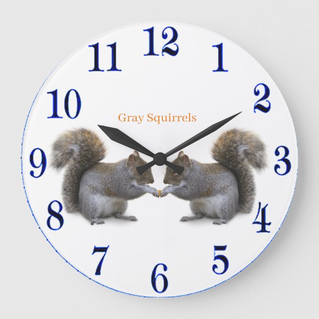 Acrylmauer Große Wanduhr (Vorderseite)