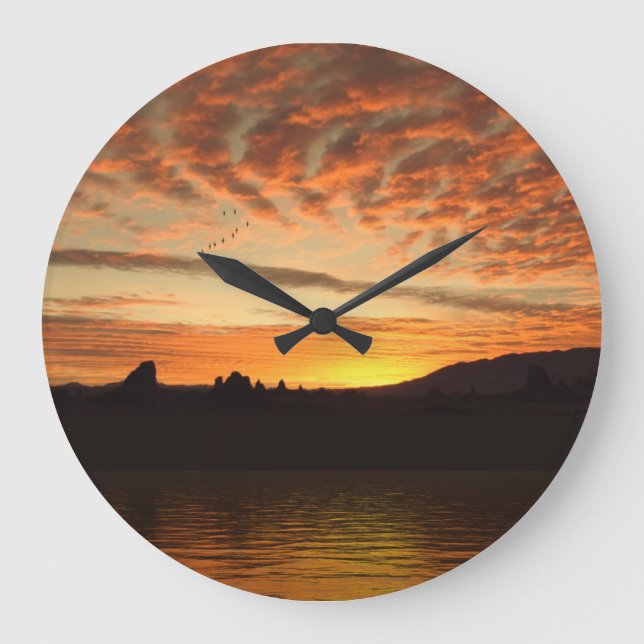 Acrylmauer Große Wanduhr (Vorderseite)