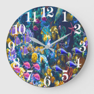 Acrylmauer Große Wanduhr