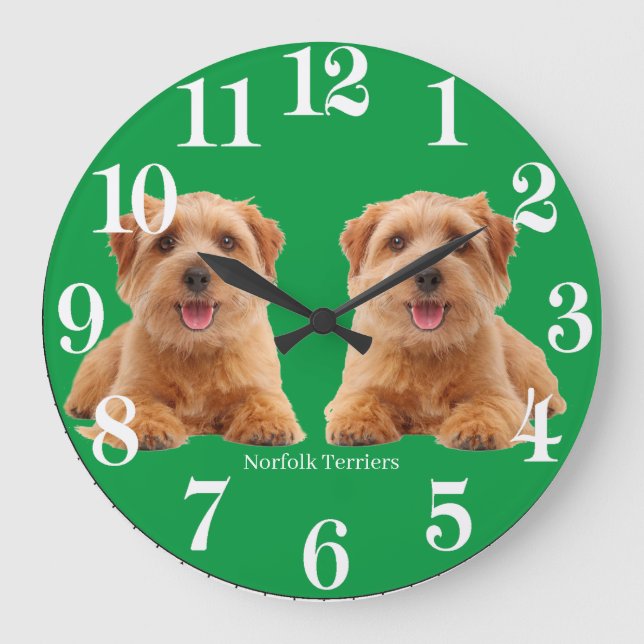 Acrylmauer Große Wanduhr (Vorderseite)