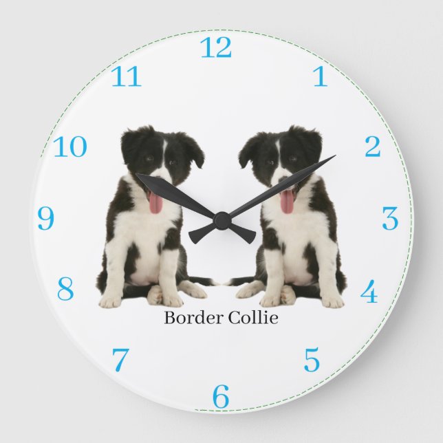 Acrylmauer Große Wanduhr (Vorderseite)