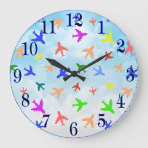 Acrylmauer Große Wanduhr