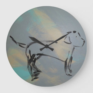 Acrylmauer Große Wanduhr