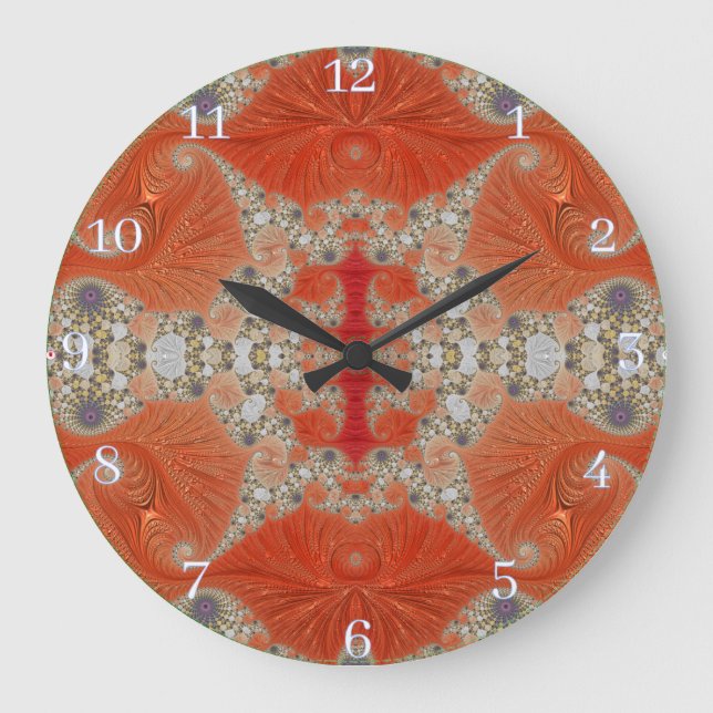 Acrylmauer Große Wanduhr (Vorderseite)