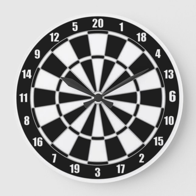 Acrylmauer Große Wanduhr (Vorderseite)