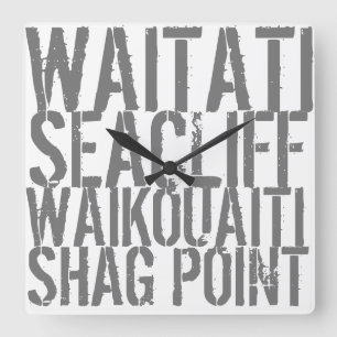 Acrylmauer Quadratische Wanduhr