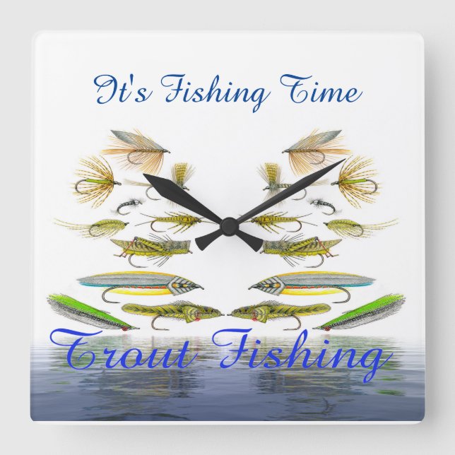 Acrylmauer Quadratische Wanduhr (Vorderseite)