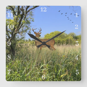 Acrylmauer Quadratische Wanduhr